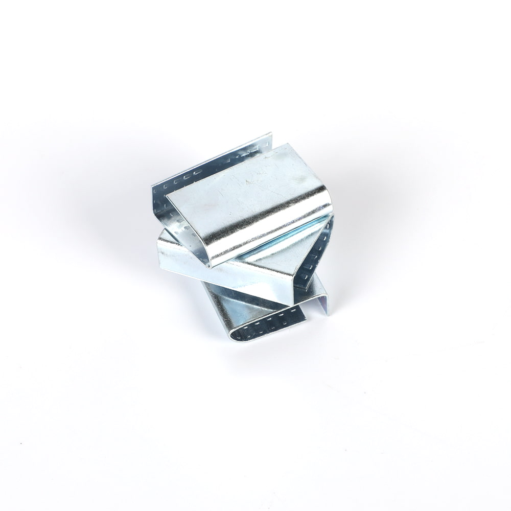 Emballage manuel Boucle semi-ouverte Joint de sangle en PET