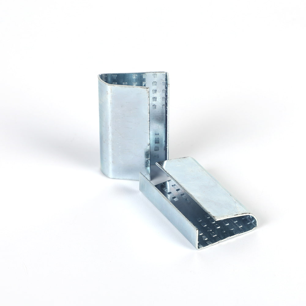 Emballage manuel Boucle semi-ouverte Joint de sangle en PET