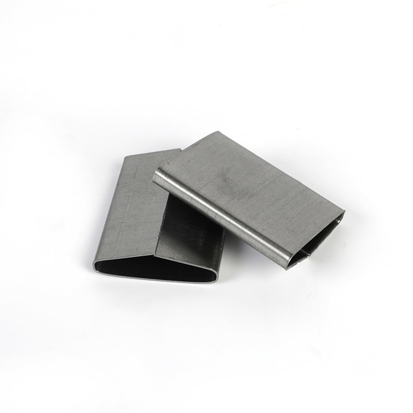 Boucle de fer d'emballage et d'étanchéité Joint de sangle en acier Boucle de fer d'emballage et d'étanchéité Joint de sangle en acier
